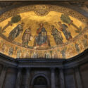 The Basilica of Saint Paul and the Pope’s portraits